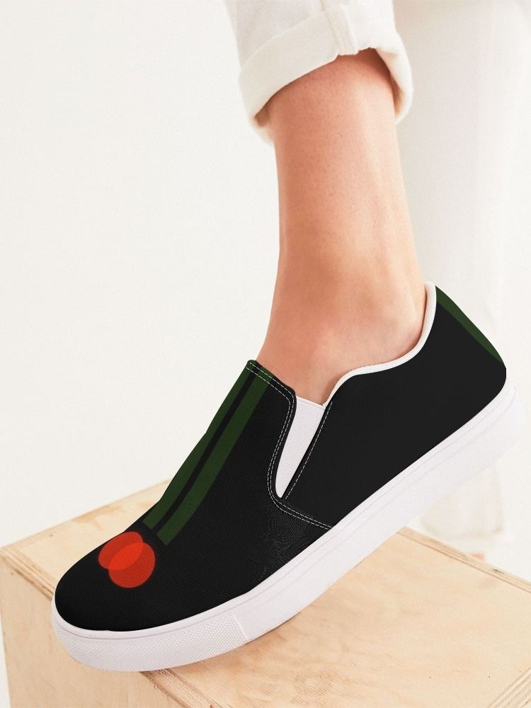 Scarlet Flowers | Slip On Canvas Shoes product image (4)