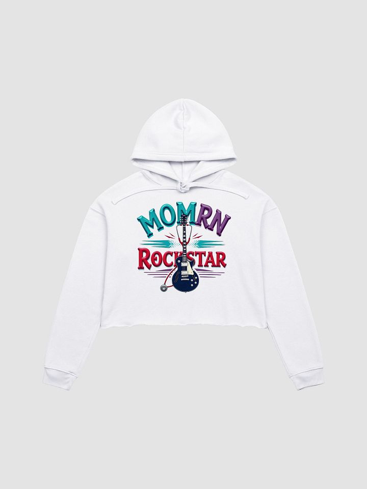 Rockstar Momrn Fleece Crop Hoodie product image (2)