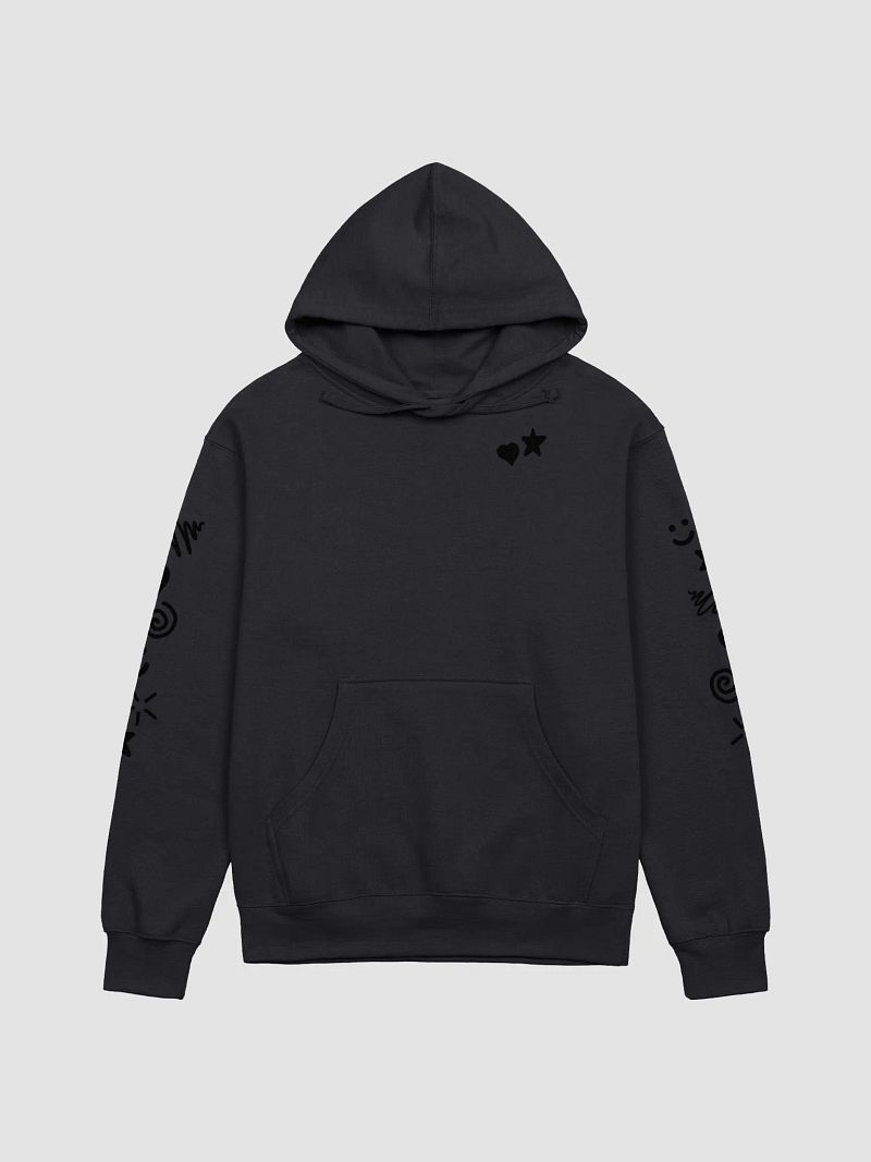 teacups Doodle Hoodie (Black)
