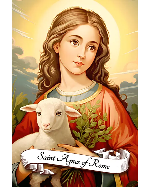 Saint Agnes of Rome Poster product image (1)