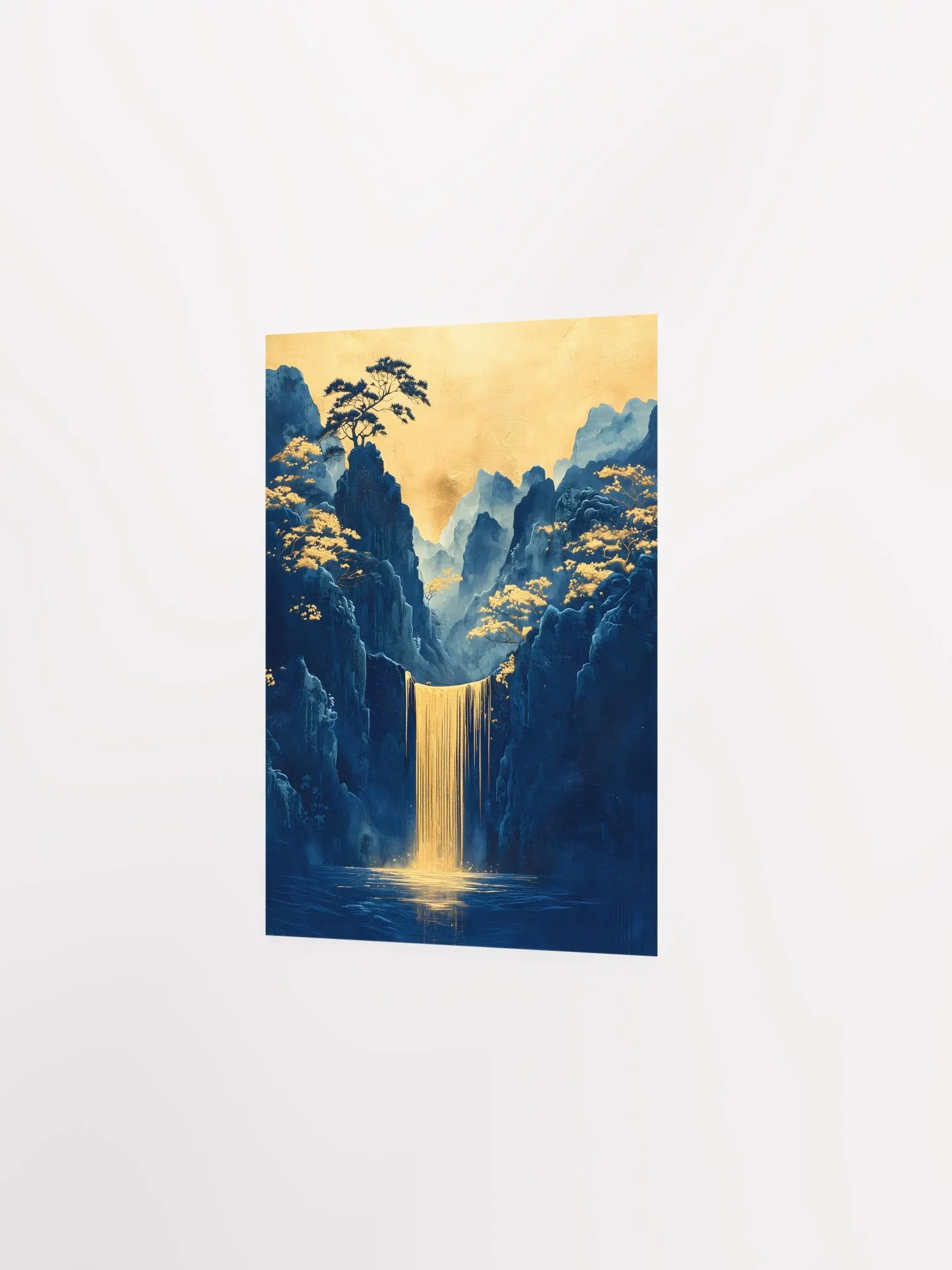 Golden Cascade of Serenity Poster Art product image (13)