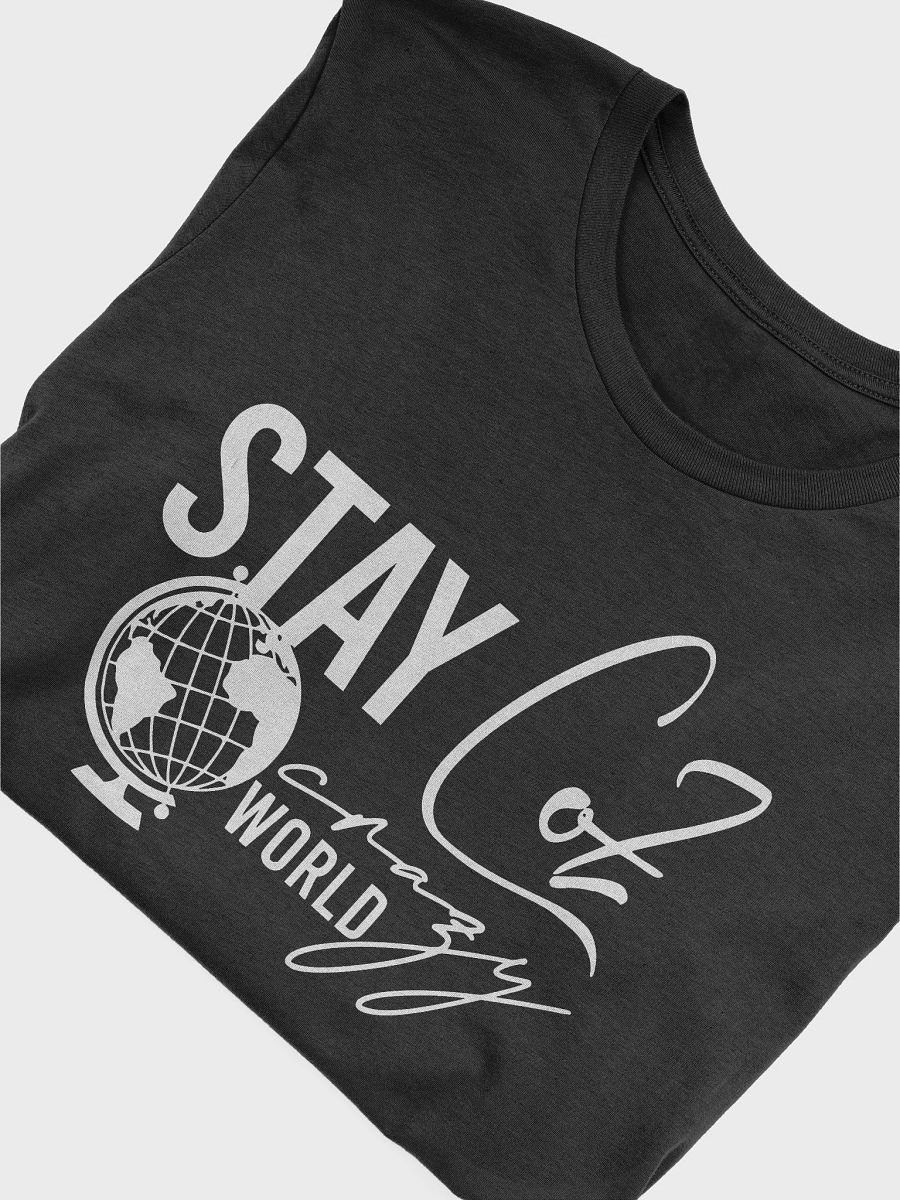 Stay CoZ Crazy World White Font product image (5)