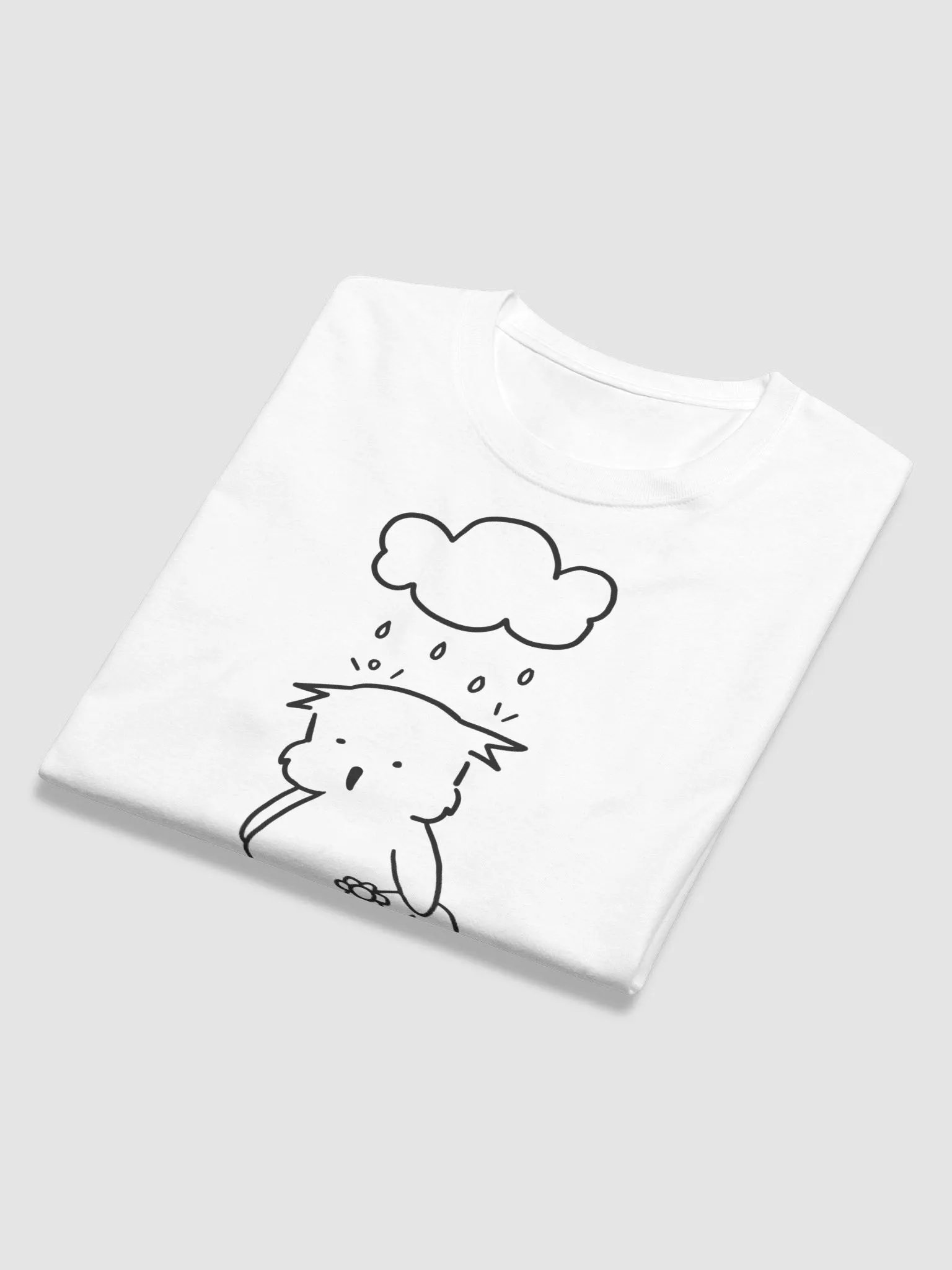 Sad Owl Hours Champion Long Sleeve T-Shirt (White) product image (5)