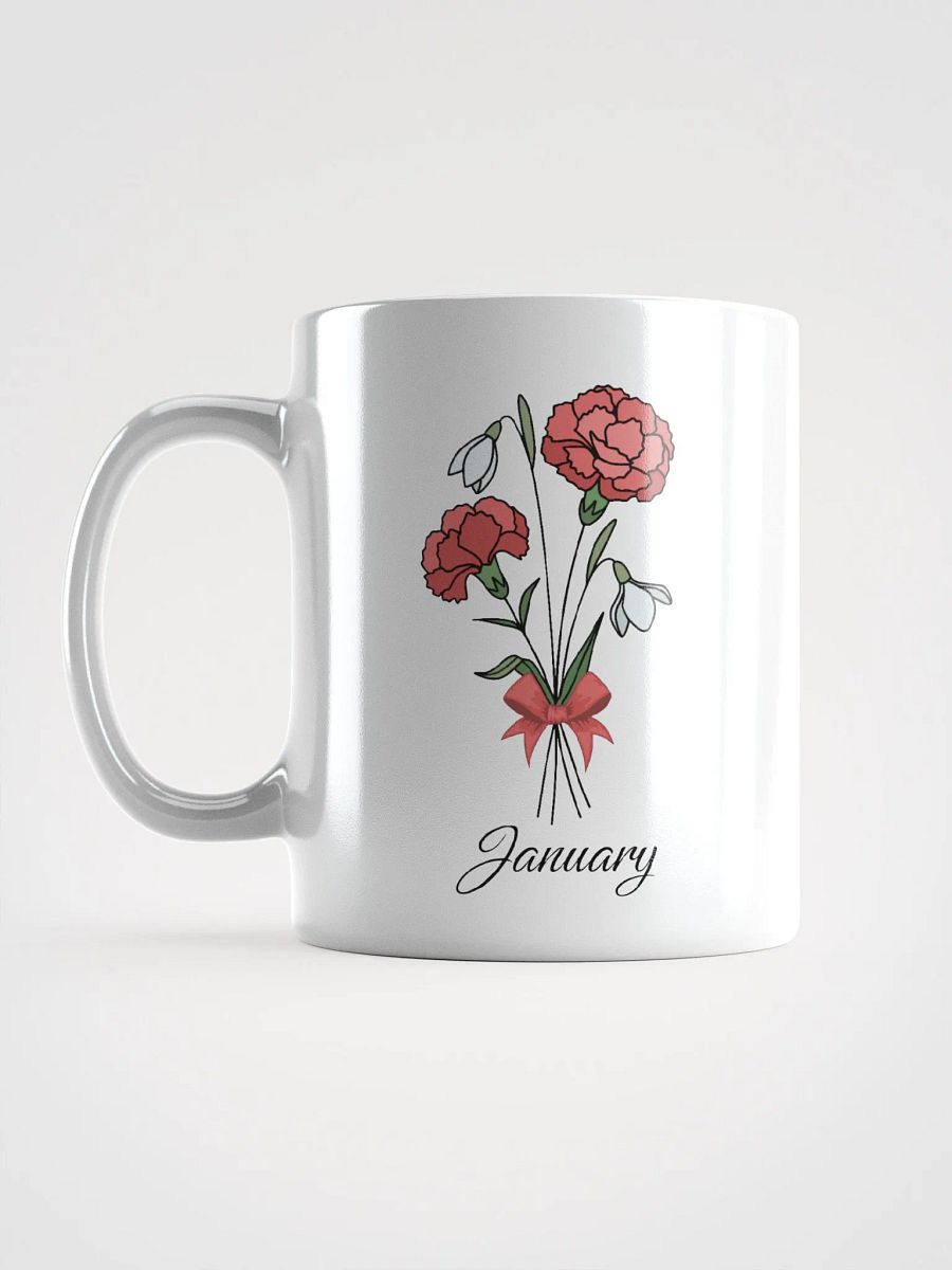 Birthday Flower Mug, January product image (3)