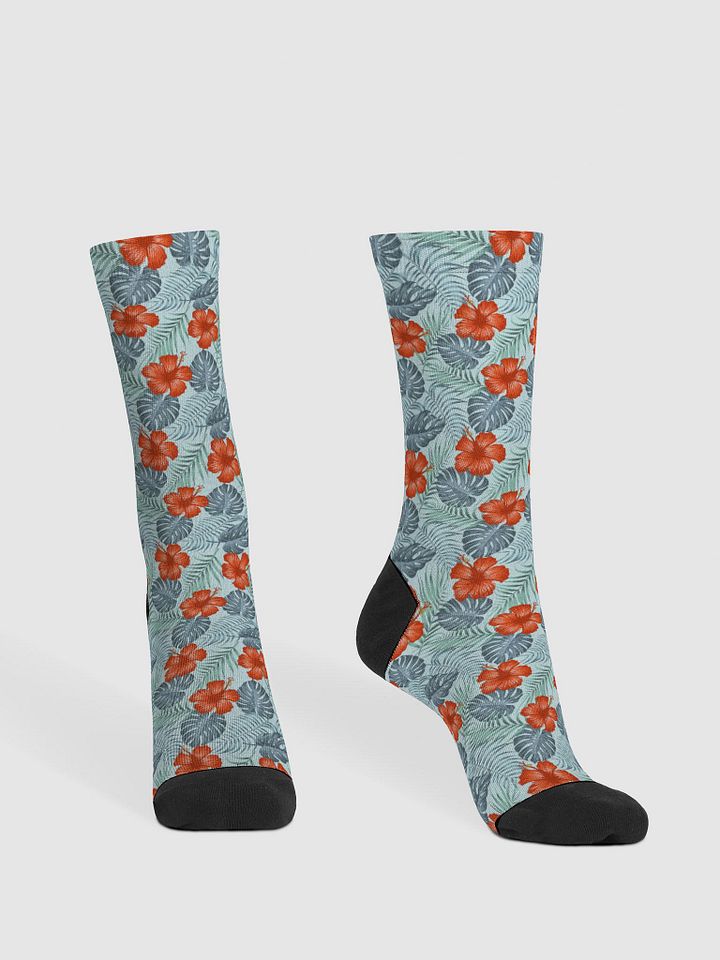 Palm Paradise | Premium Sustainable Crew Socks product image (2)