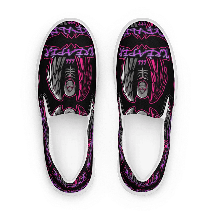 Grim Reaper Neon Slip-Ons product image (1)