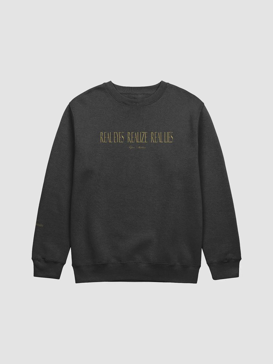 Real Eyes Realize Rea Lies w/Cross - Tupac - Lane Seven Premium Crewneck Sweatshirt product image (2)
