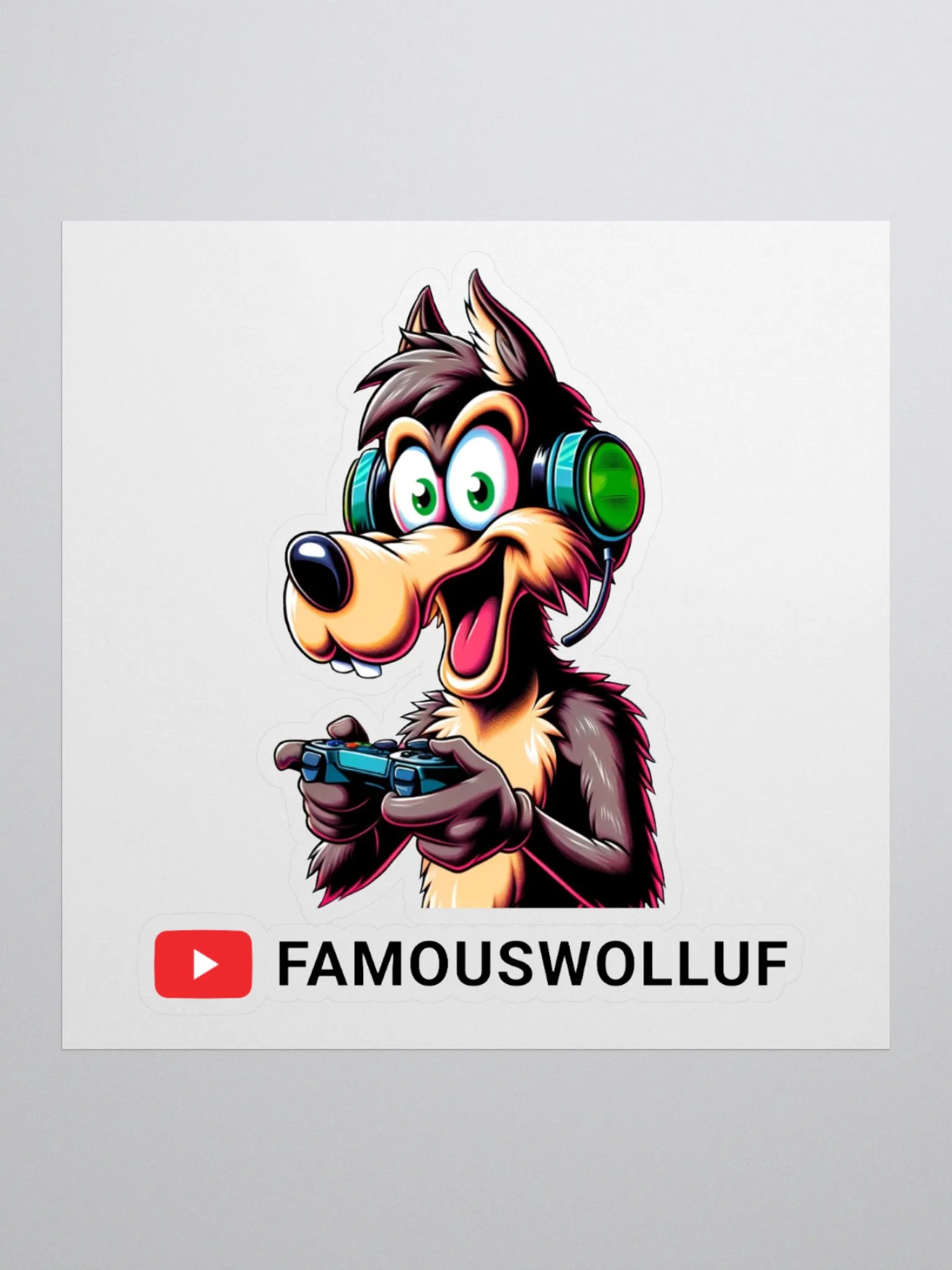 FamousWolluf Stickers product image (1)