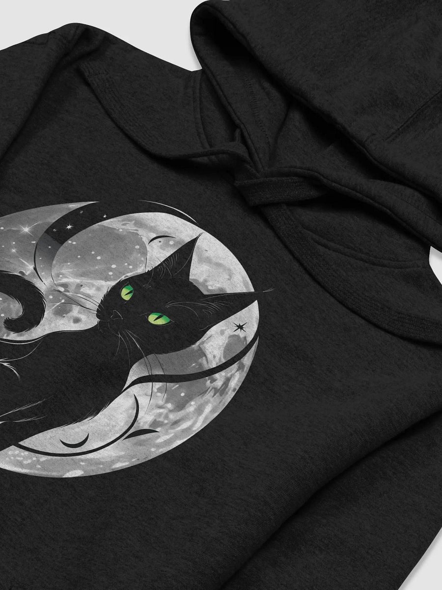 Midnight Whiskers Black Cat T-Shirt product image (6)