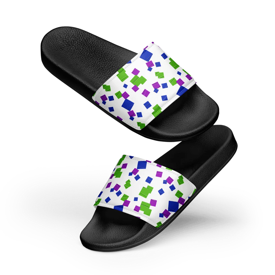Glitchy Men's Slides product image (14)