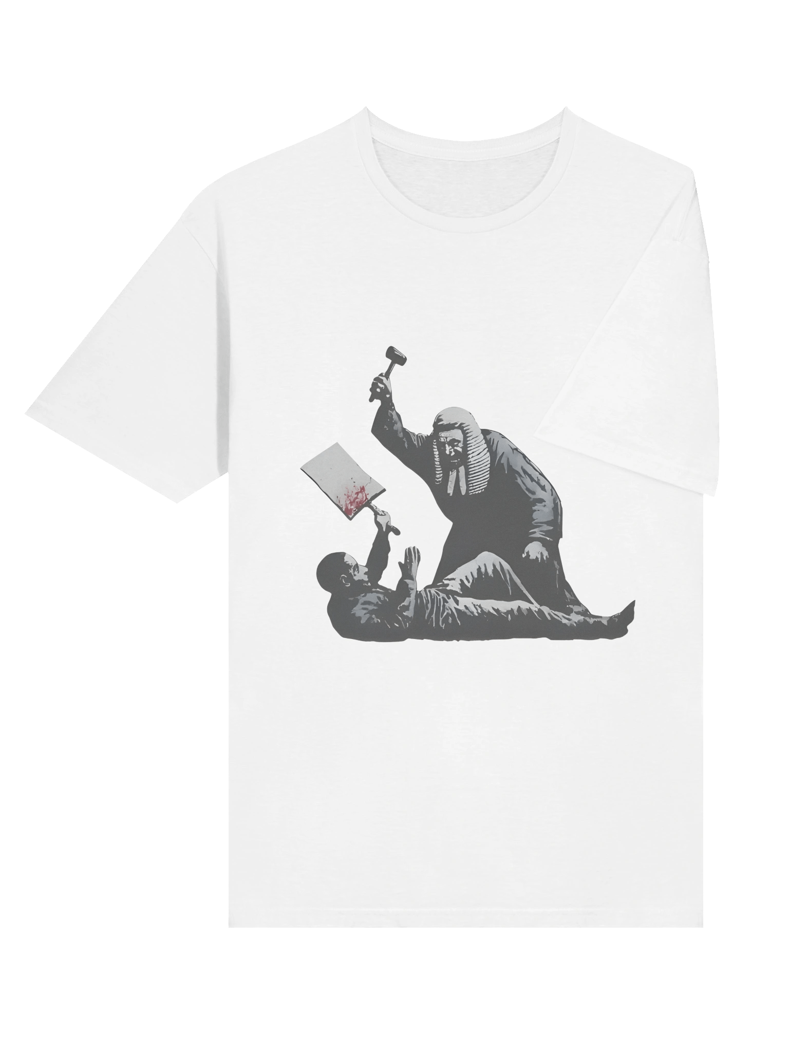 Banksy Royal Courts Of Justice Mural T-Shirt product image (4)