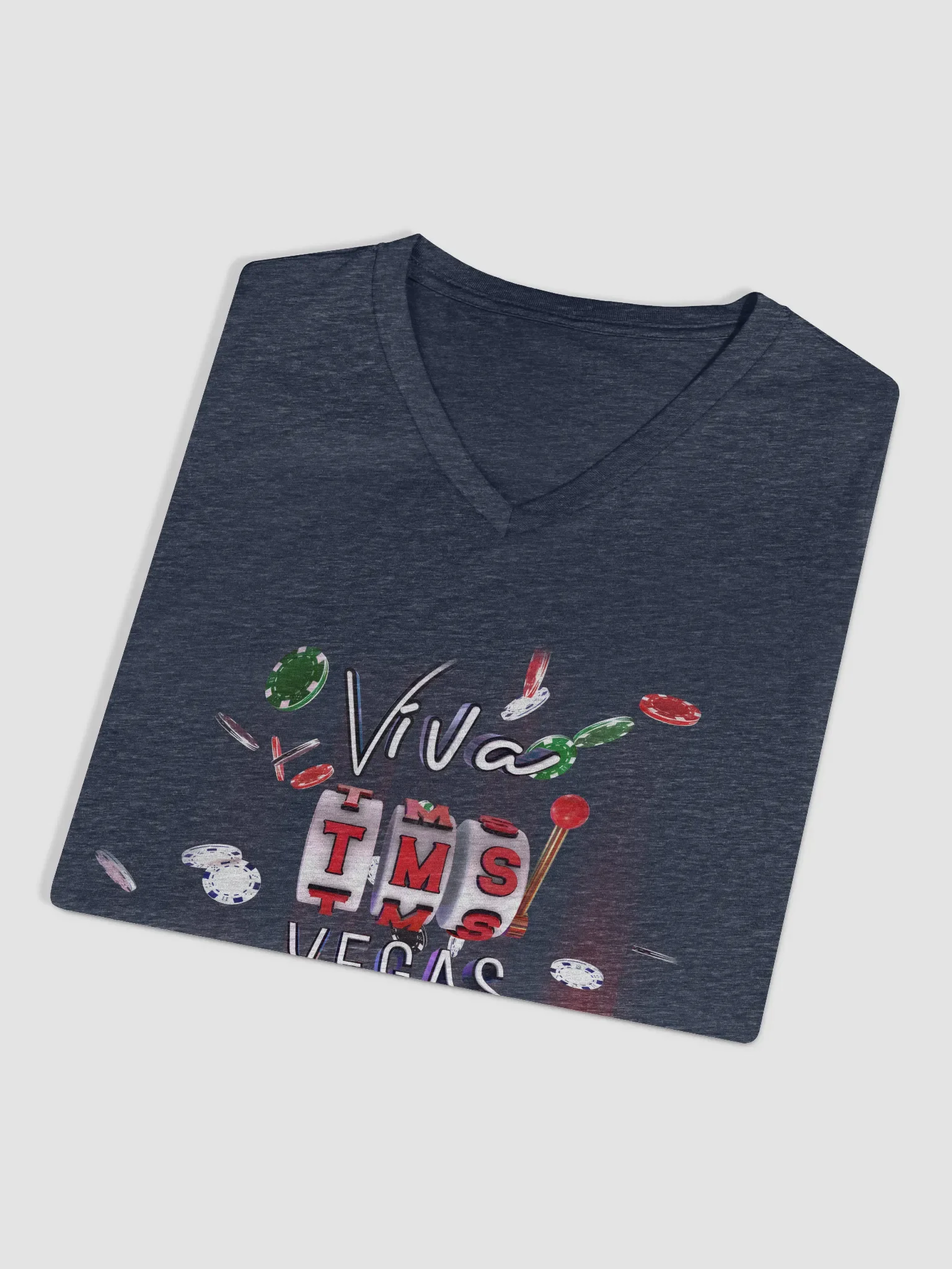 [Unofficial] Viva TMS Vegas 2025 3D Slot Machine Women's V-Neck product image (40)
