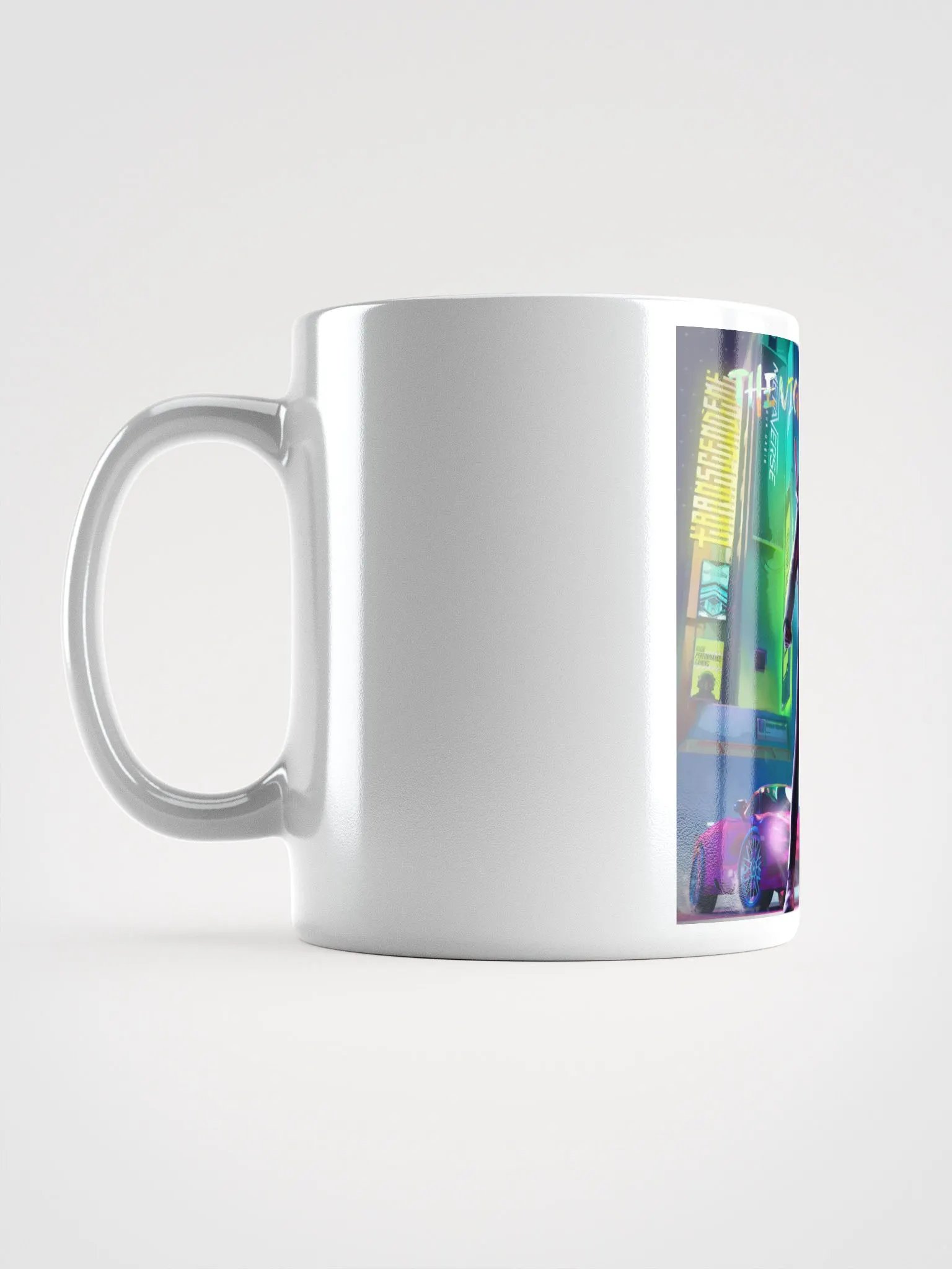 The Vigilante Show White Glossy Mug product image (6)