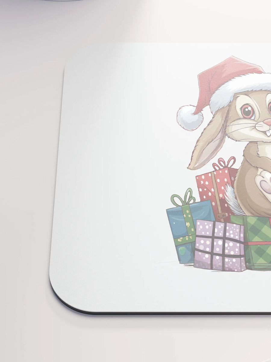 Santa Bunny Classic Mouse Pad product image (6)
