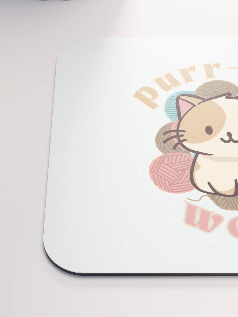 Purr-fect Workspace Mouse Pad product image (6)