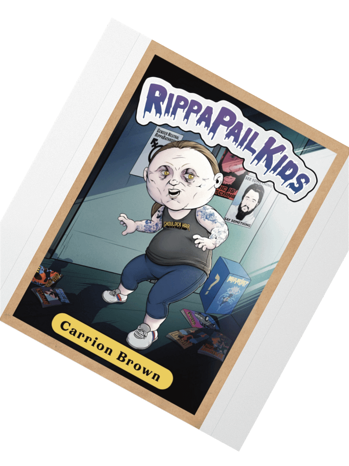 RippaPail Kids Carrion Brown Sticker product image (5)