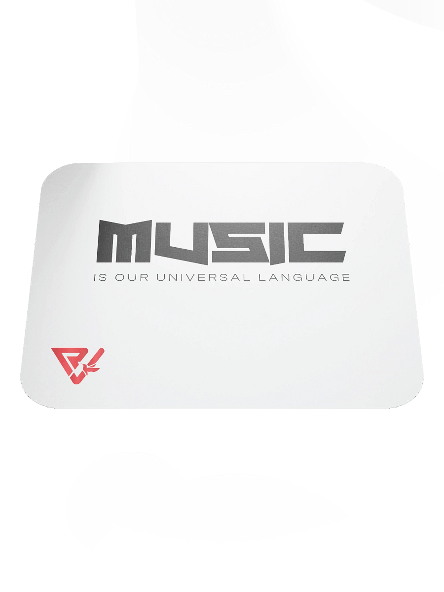Music is Our Universal Language” Mouse Pad product image (1)