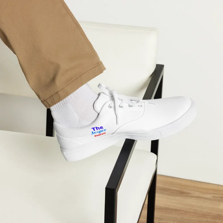 The Jesper Podcast Men's Lace-Up Canvas Shoes product image (5)