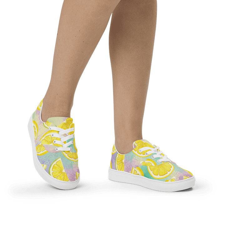 Citrus Burst Lace-Up Sneakers product image (2)