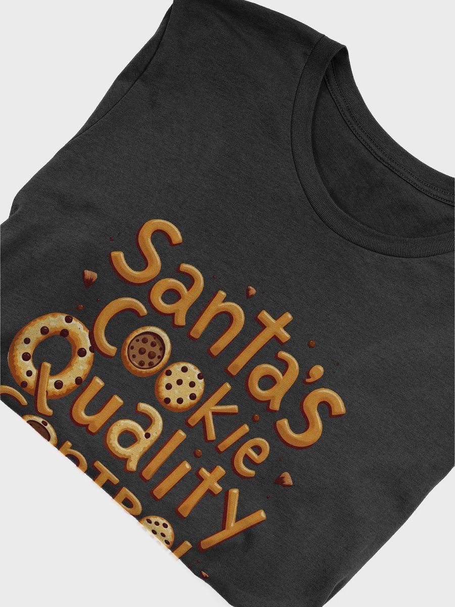Santa's Cookie Quality Control T-Shirt product image (6)