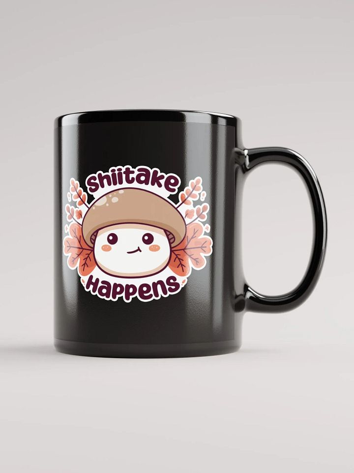 *Limited Time* Shiitake Happens Mug (Dark) product image (1)