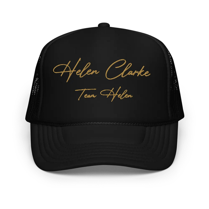Gold LTD Edition Team Helen Clarke Hat Members Only product image (1)