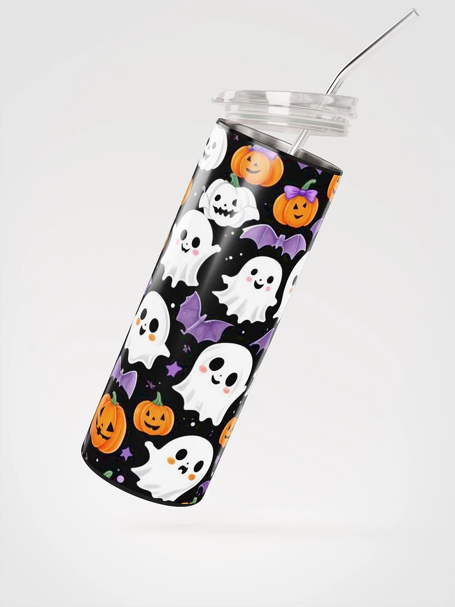 Halloween Theme Ghost Pumpkin Bat Tumbler product image (4)