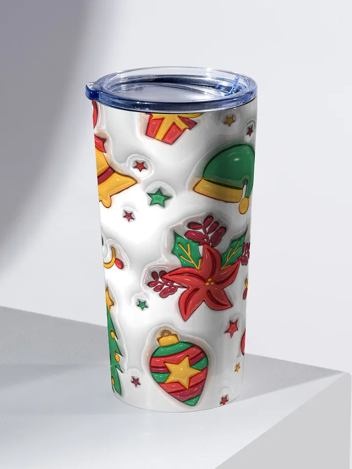 Golden Bell Christmas Stainless Steel Tumbler product image (2)