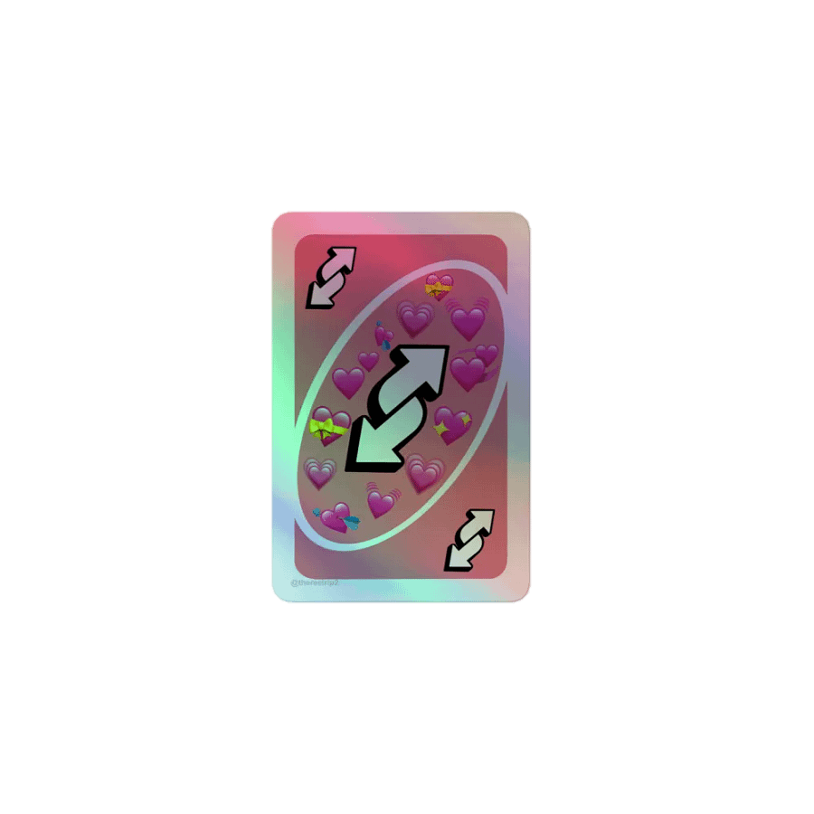 Uno reverse Sticker product image (1)