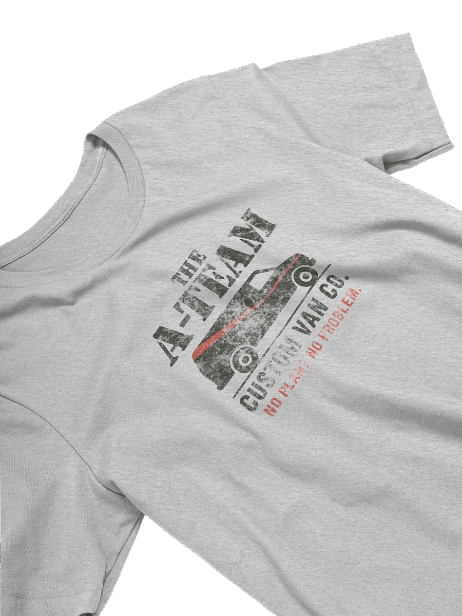 The A-Team Custom Van Co. T-Shirt – Funny 80s TV Parody Shirt product image (3)