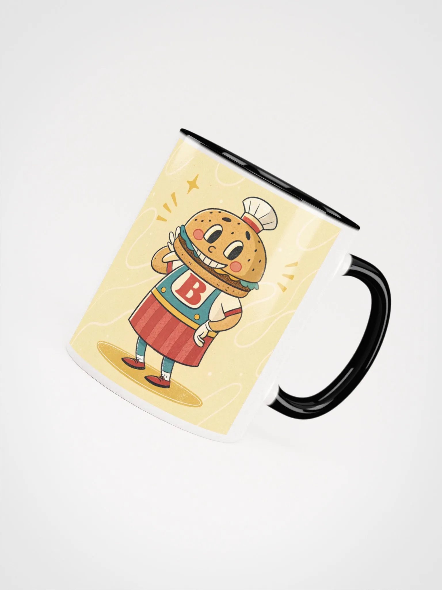Cheerful Chef Hamburger Mug product image (48)