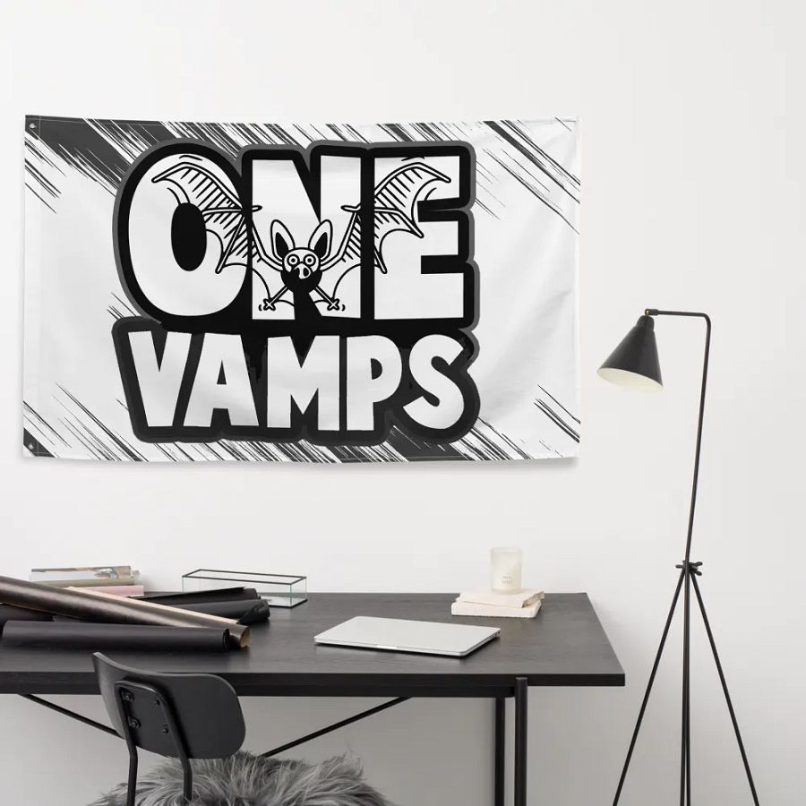 Flag OneVamps With Bat-Black Color product image (10)