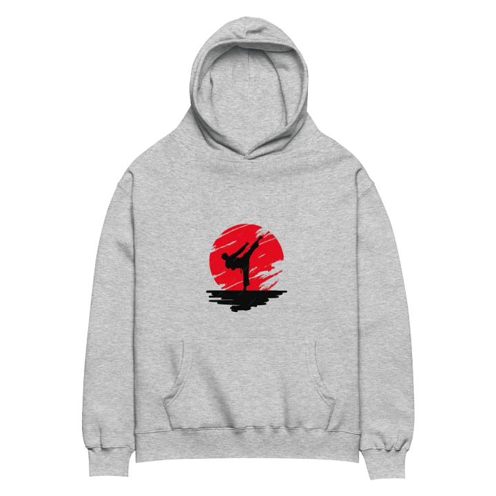 Karate Man Shadow Kick Hoodie product image (2)