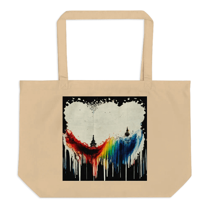 Heartfelt Splatter Eco Tote product image (1)