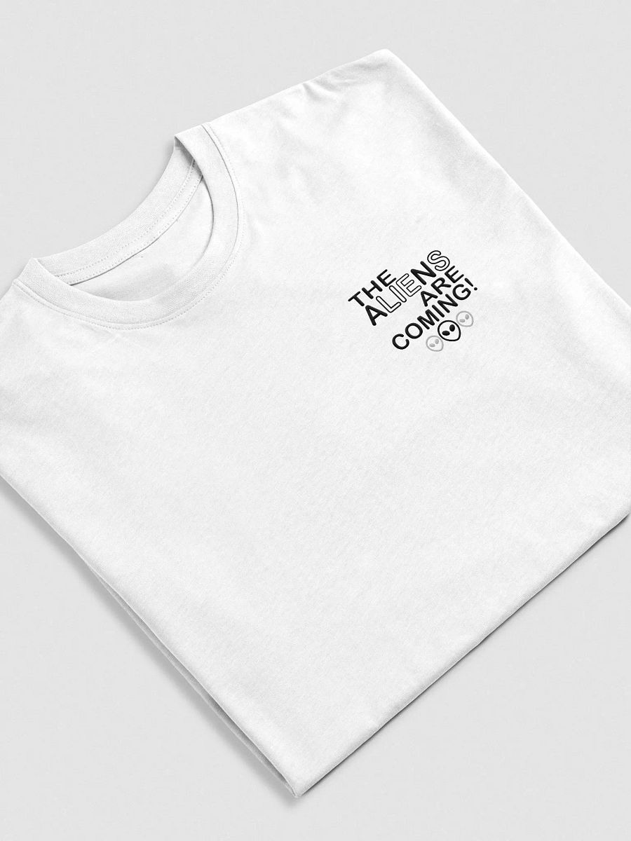 The Aliens Are Coming! - Black - EMBROIDERED - Cotton Heritage Men's Premium Heavyweight Tee product image (1)