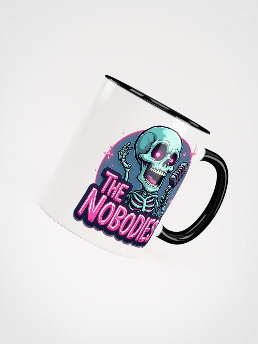 "The Nobodies" Ceramic Mug with Color Inside product image (5)