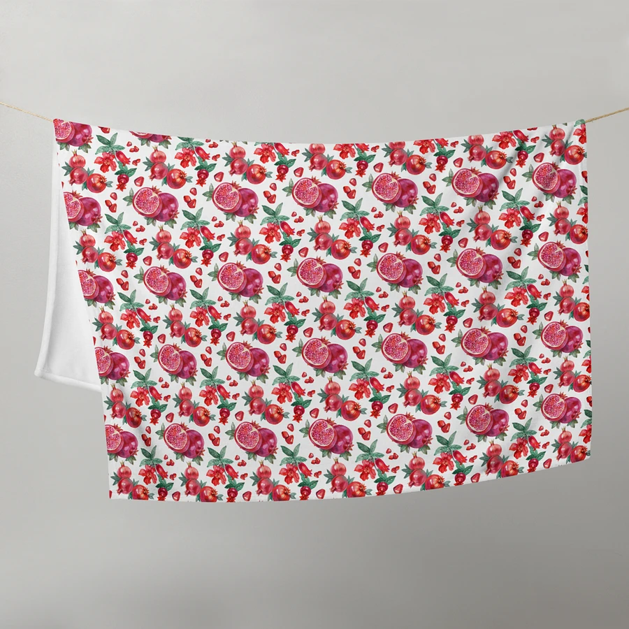 Pomegranate Pattern Blanket for Rosh Hashanah product image (11)