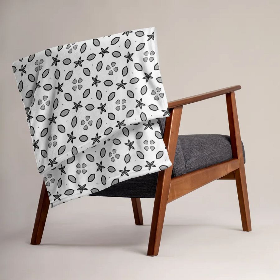 Floral Fusion Throw Blanket product image (3)