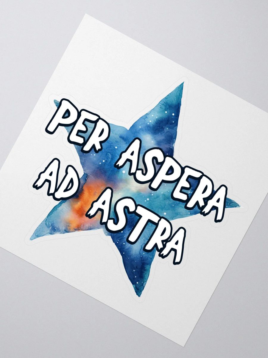 Per Aspera Ad Astra Sticker product image (2)