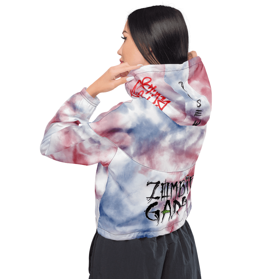 Sherbert Women's Cropped Windbreaker product image (3)
