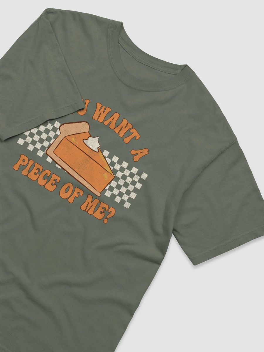 You Want a Piece of Me Pumpkin Pie Checkerboard T-Shirt | Funny Fall and Halloween T-Shirt product image (15)