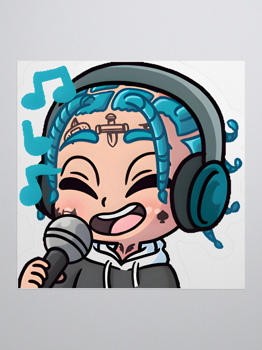 Todd Singing Sticker product image (1)