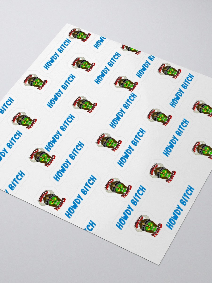 howdy bitch sticker product image (3)