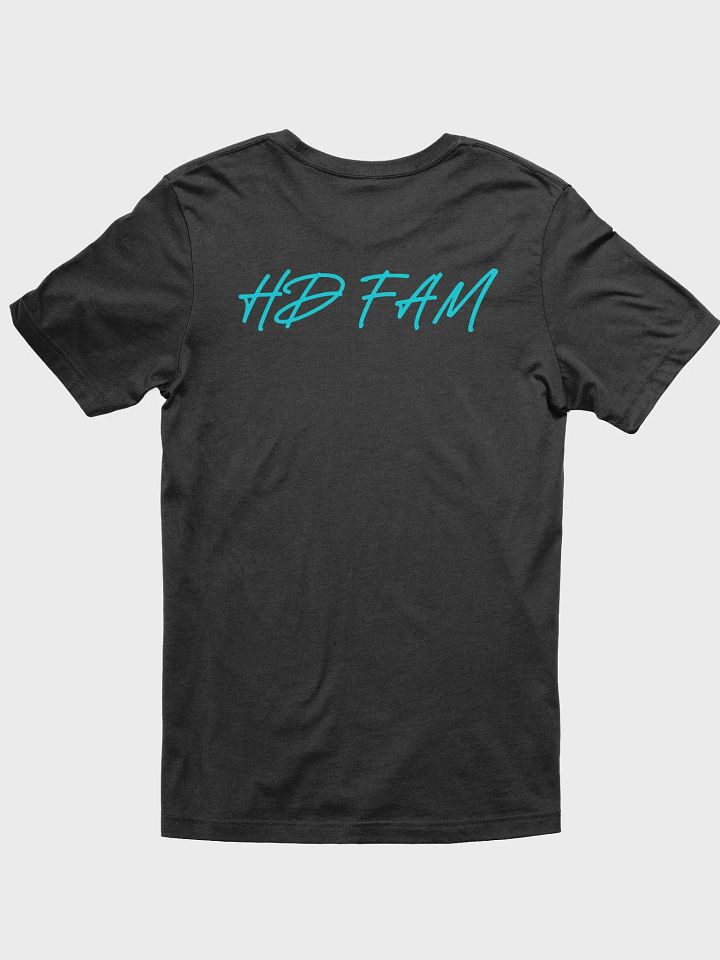 KHD White and Teal logo w/ HD FAM on back product image (2)