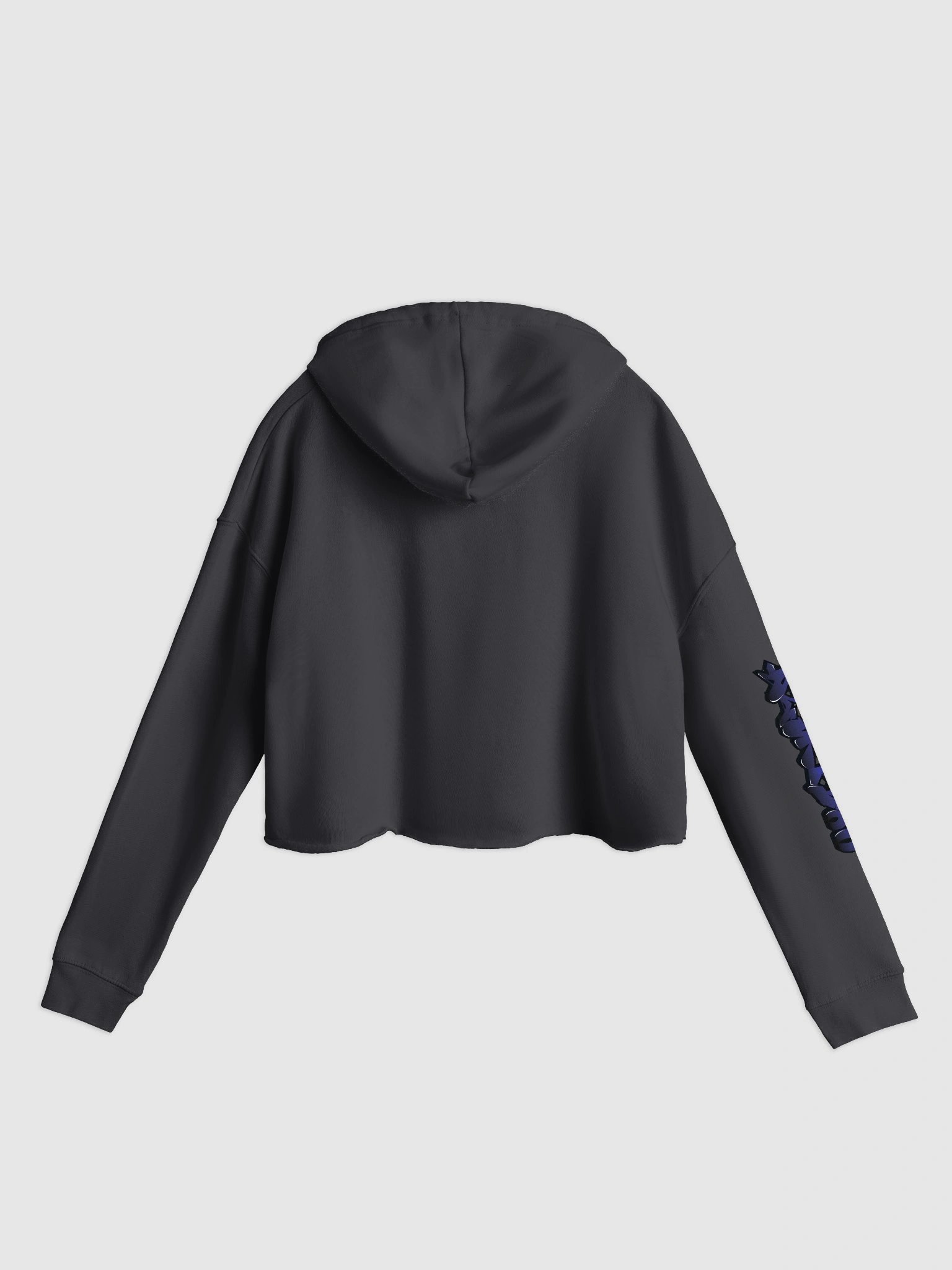 Half Hood Half Holy Light weight crop hoodie product image (6)