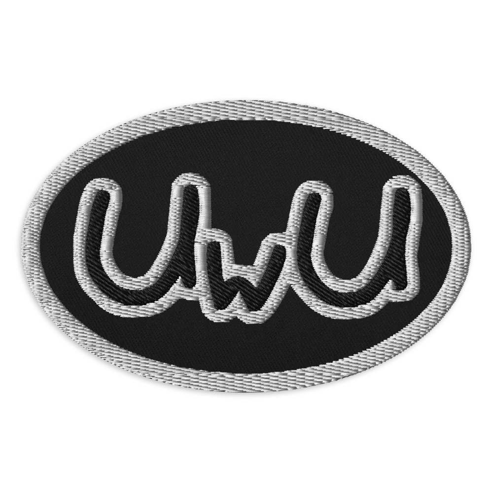 UwU Patch - Oval product image (1)