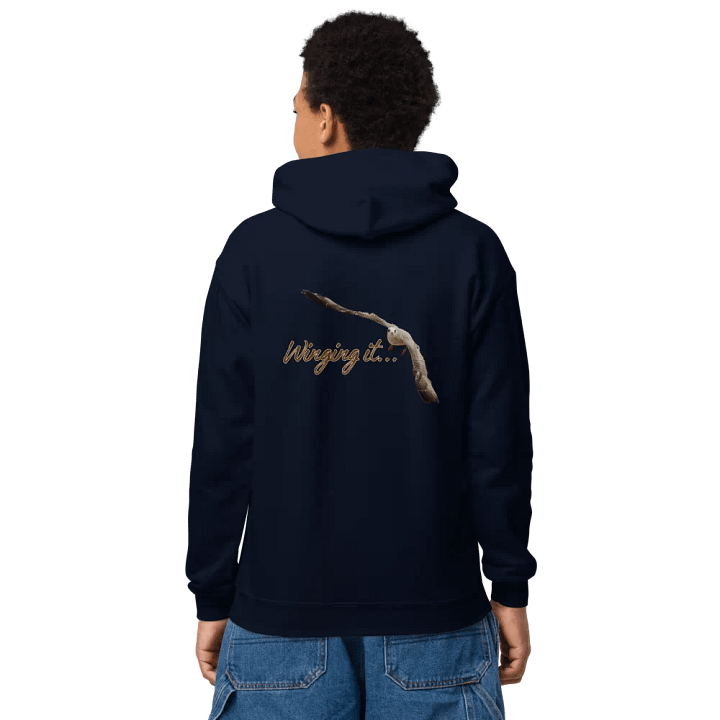 Winging it... Seagull Youth Hoodie product image (1)