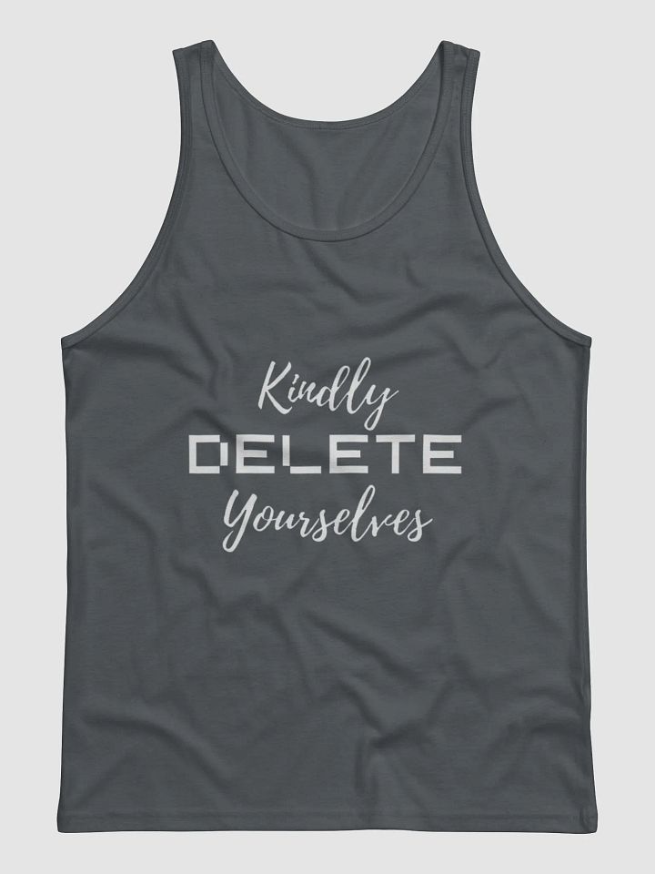 Kindly Delete Yourselves Failsafe Singlet Top product image (5)