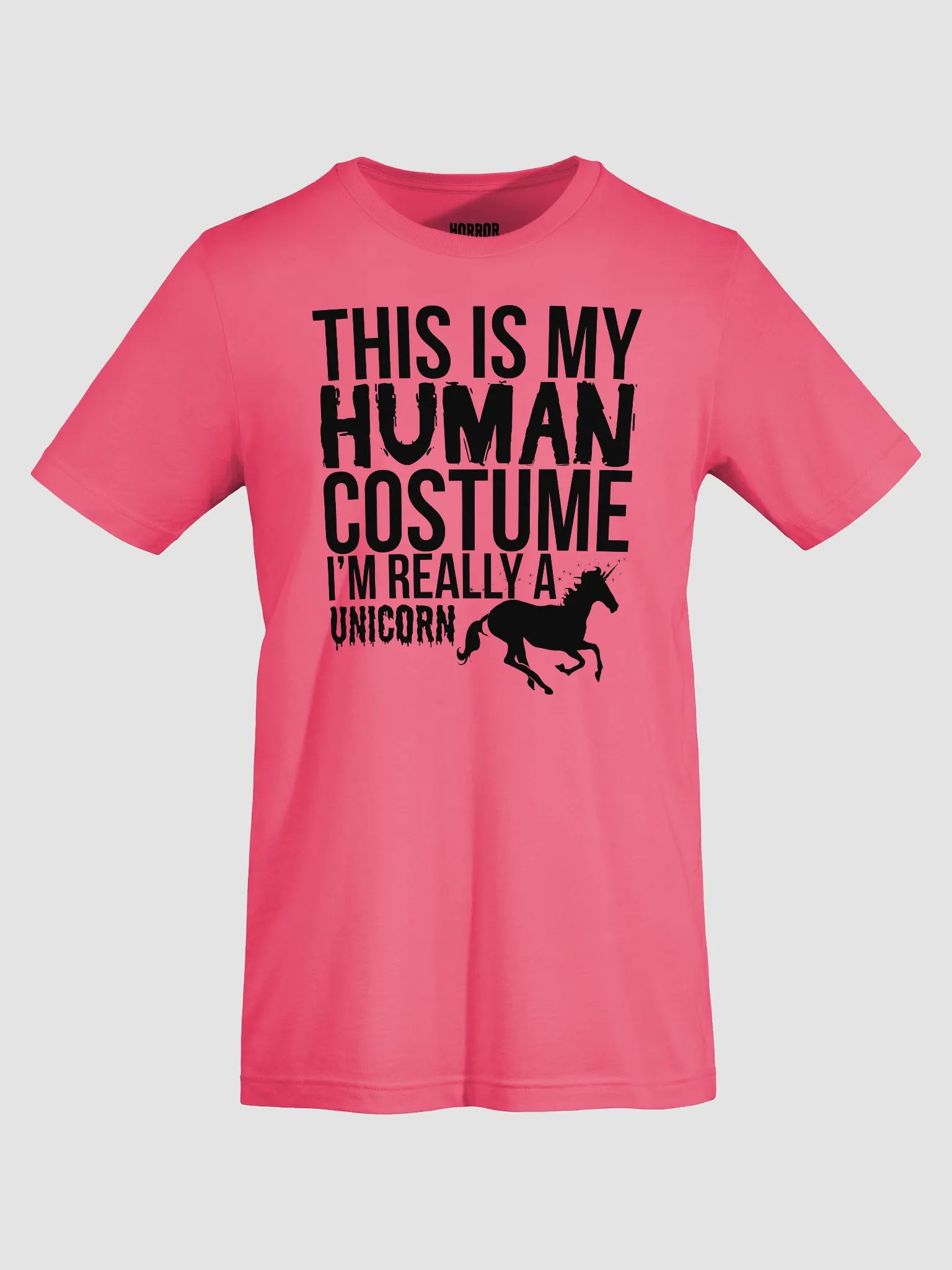 This Is My Human Costume I'm Really A Unicorn Funny Halloween T-Shirt product image (32)