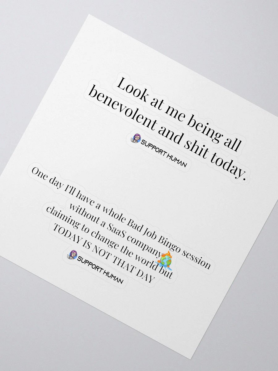 The Best of BJB Stickers: Maybe (Not) Today product image (2)
